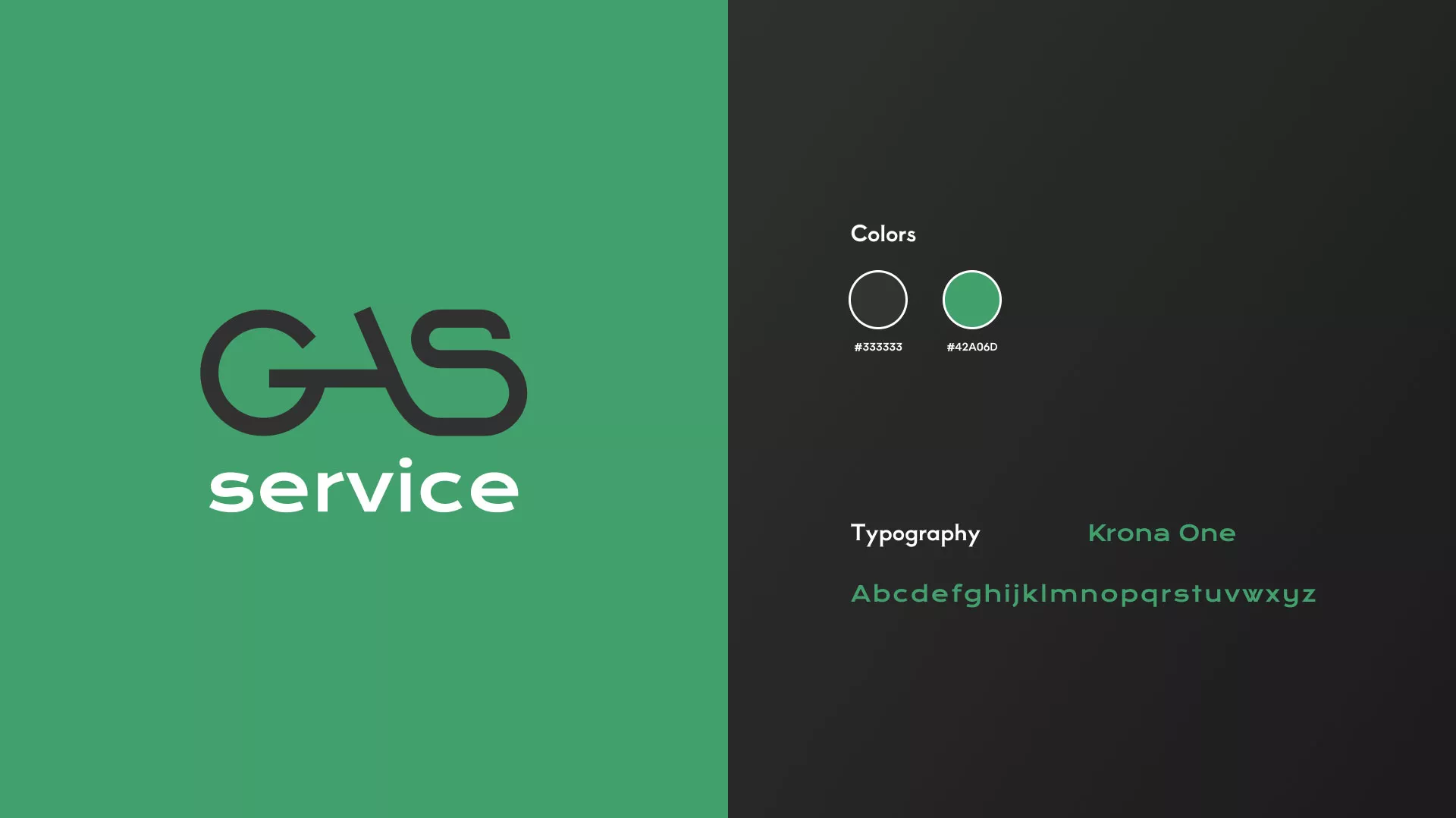 Разработка логотипа компании «Сервис газ» в Аниве