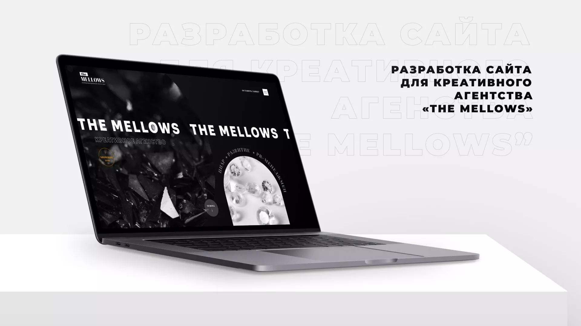 Разработка сайта креативного агентства «The Mellows» в Аниве