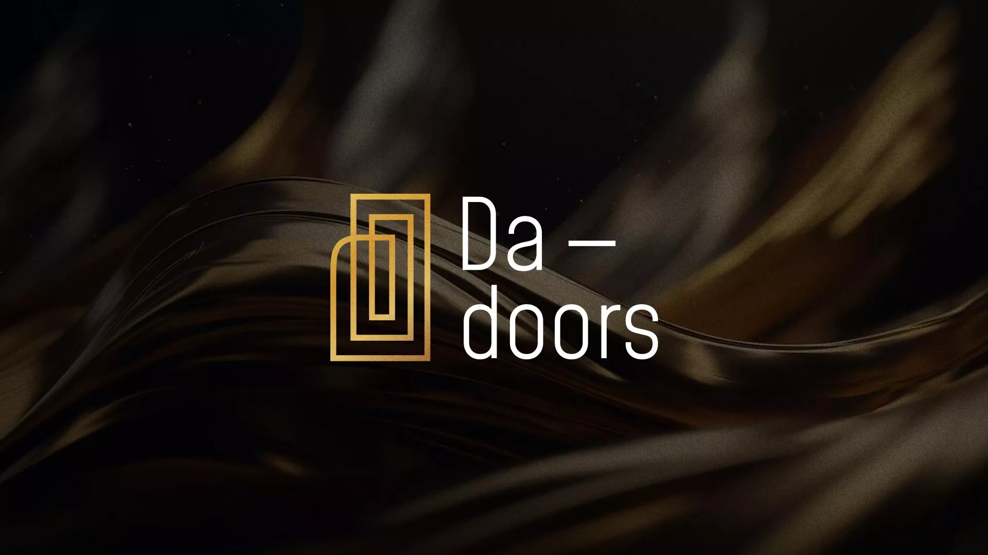 Разработка логотипа для компании «DA-DOORS» в Аниве