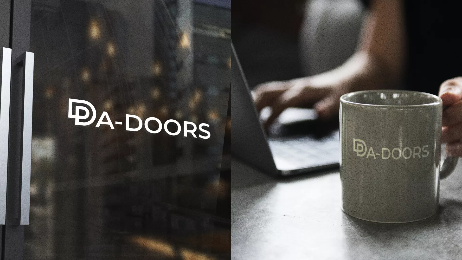 Создание логотипа компании «DA-DOORS» в Аниве